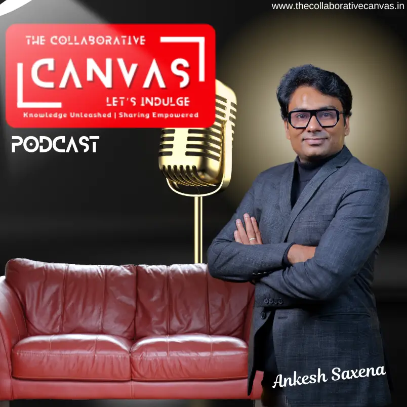 The Collaborative Canvas podcast — studio with sofa and microphone