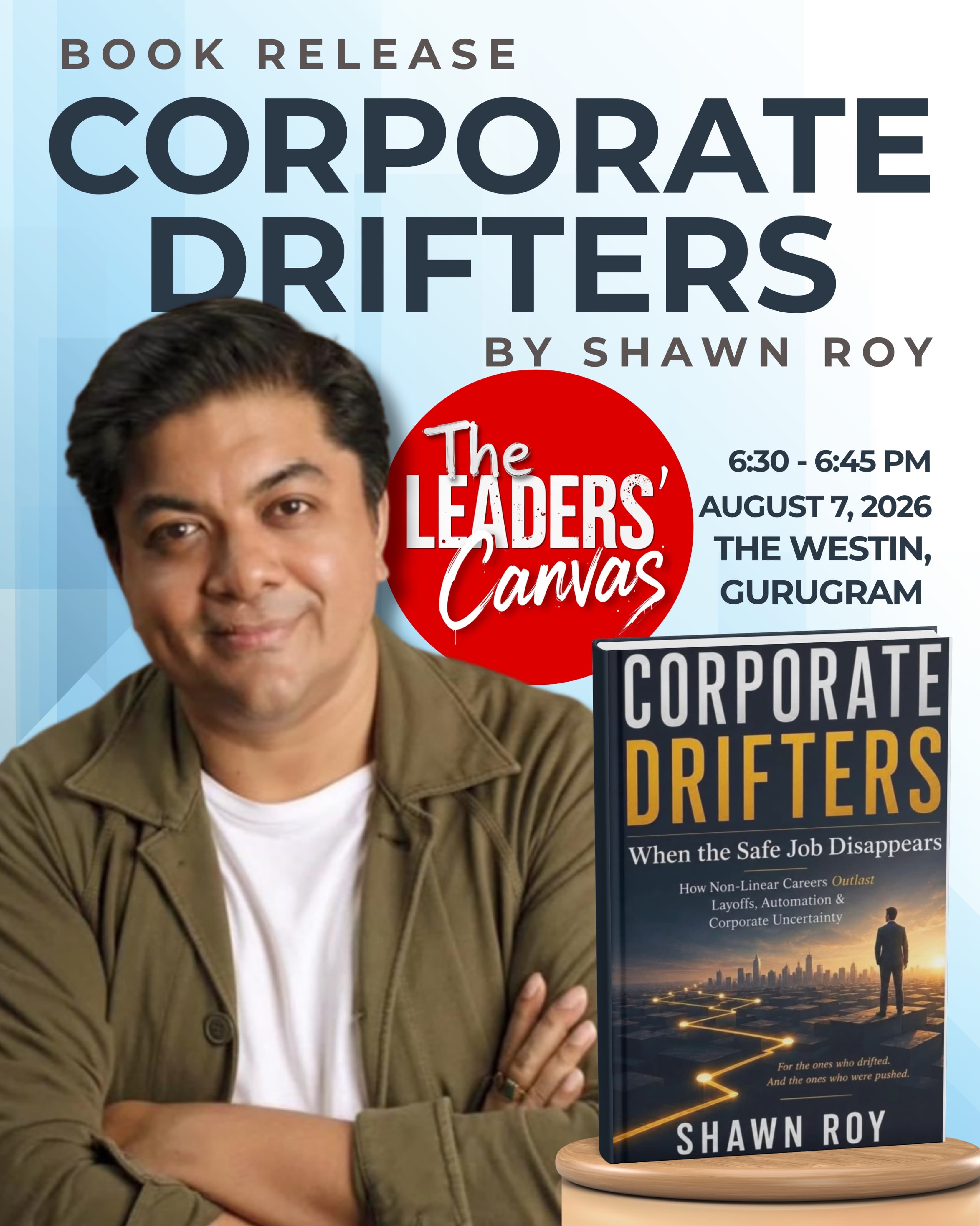 Corporate Drifters book launch featuring Shawn Roy